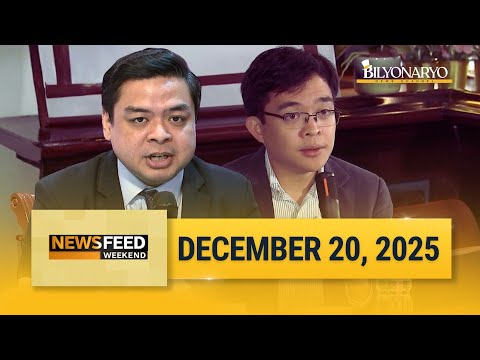 Newsfeed Weekend | December 20, 2025 - 4pm