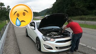 Broke down at 120mph on the highway