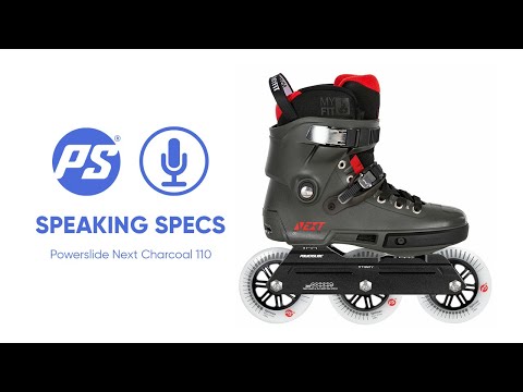 Powerslide Next Charcoal 110 - Speaking Specs