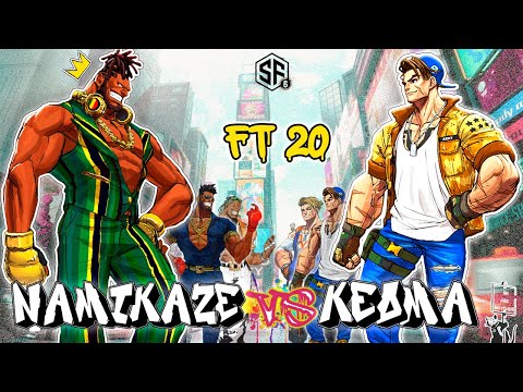 SF6 👊 Namikaze (Dee Jay) vs Keoma (Luke) 👊 FT 20 - Street Fighter 6 - Silva Games FTs - Top Players