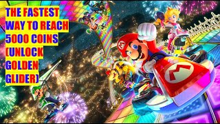 How To Quickly Collect Coins in Mario Kart 8 Deluxe | How to Unlock Every Gold Vehicle Customisation