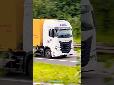 IVECO Truck sieht aus wie ein Ironman-Gesicht #iveco #trucks #fyp #yt
