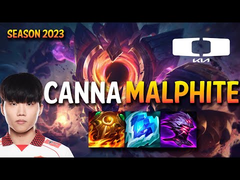 DK Canna MALPHITE vs JAYCE Top - KR Ranked