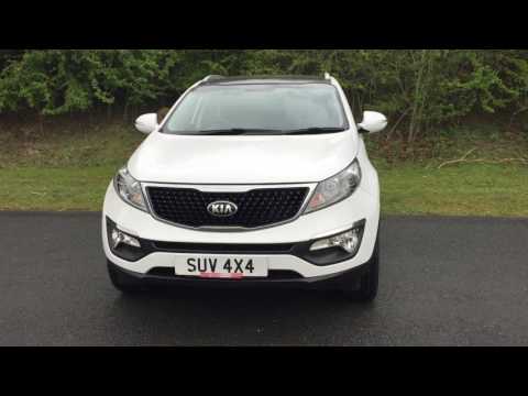 2015 15 KIA SPORTAGE 1.7 CRDI 2 ISG 5d 114 BHP PAN ROOF LEATHER ONE OWNER PDC