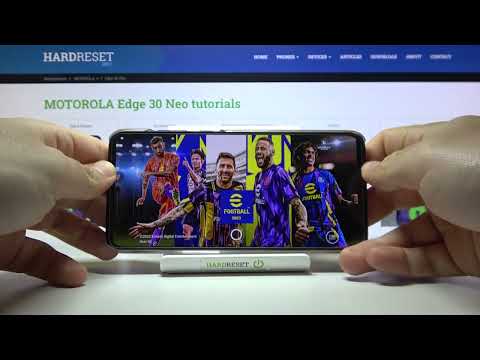 Motorola edge 30 neo - eFootball Check Settings