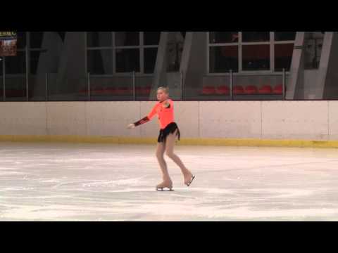 9 Joanna KONIUSZY SP solistki novice Zawody Mikolajkowe 2013