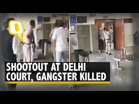 Shootout at Delhi's Rohini Court, Gangster Jitendra Gogi, 4 Others Killed | The Quint