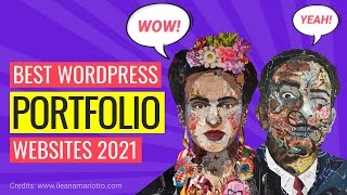 WordPress Portfolio Website Examples | Web Design Inspiration 2021