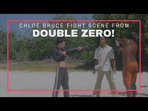 Chloe Bruce stars as action actor in Double Zero | Double Zero fight scene