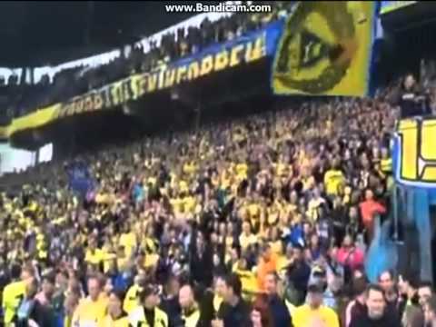 Amazing reception for Daniel Agger on his return to Brondby