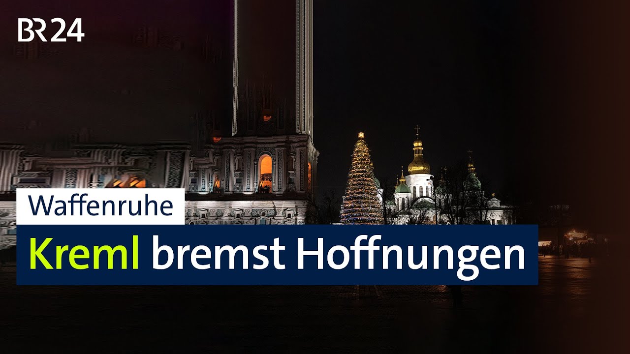 Waffenruhe: Kreml bremst Hoffnungen | BR24