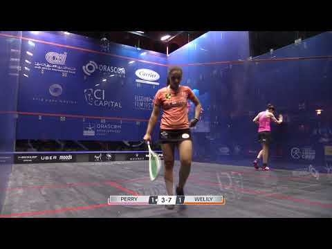 El Gouna International 2018: Sarah-Jane Perry vs. Raneem El Welily