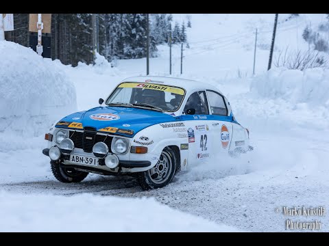 Saab 96 V4 winter rally_Seurahuone- ralli Savonlinna 19.2.2022