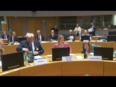 Video Thumbnail: EU foreign ministers meet in Brussels | AFP