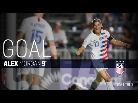 WNT vs. Trinidad & Tobago: Alex Morgan First Goal - Oct. 10, 2018