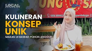 Nggak Cuma Makan Biasa! Warung Sambal Bogor Memadukan Sensasi Kulineran Sambil Belajar Pohon Anggur