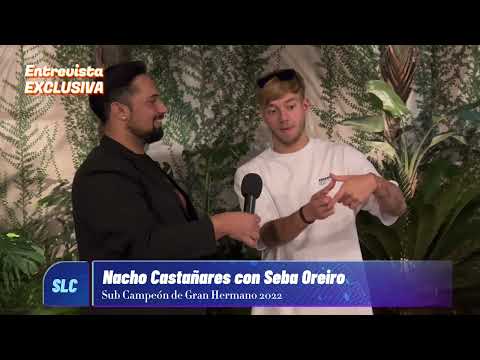 Nacho Castañares de Gran Hermano con Seba Oreiro en SACATE La Careta