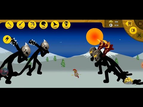 2 Final Boss vs 4 Griffon The Great // Stick War Legacy