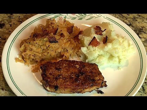 Kislo Zelje with Pork Chops, Slovenian recipe