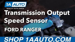 How to Replace Speed Sensor Automatic Transmission 97-11 Ford Ranger