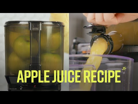 [Juicing for Beginners] How to Make Fresh Apple Juice🍏🍎