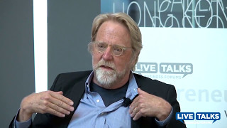 Jonathan Taplin in conversation with Terrence McNally at the Live Talks Business Forum