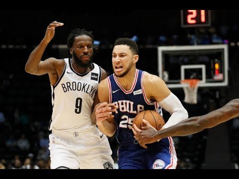 Ben Simmons pre-season highlights for 76ers vs Nets | 11 Oct 2017