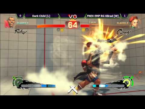 Xanadu Monthly - Dark Child (Balrog) Vs. FNEX EMP RG KBrad (Cammy) - GF - SFIV AE