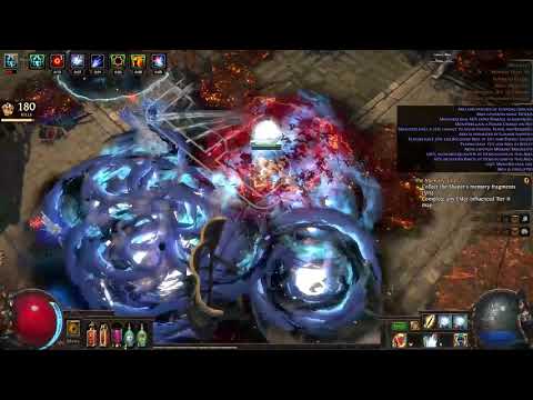 Path of Exile - Synthesis - Winter Orb Elementalist (3.6) Speed Test