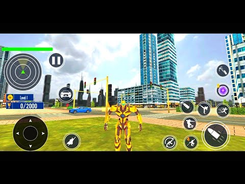Dragon Robot Car Game - Formula Car Robot Games 3D - Android Gameplay