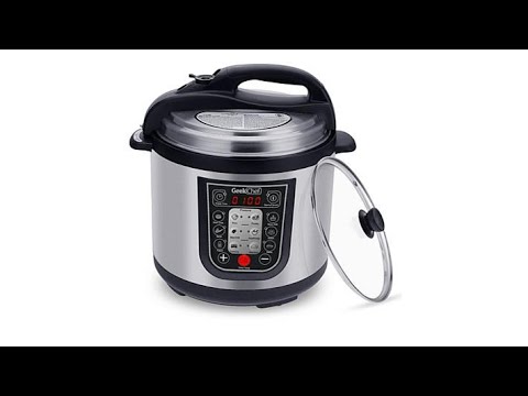 Geek Chef 6Quart 11in1 Electric Pressure Cooker
