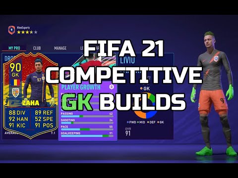 FIFA 21 PRO CLUBS GOALKEEPER COMPETITIVE BUILDS [ BUILDS + SAVES + SETTINGS ]