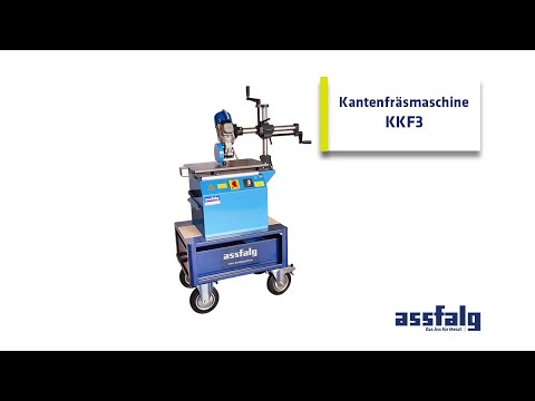 Chanfreineuse industrielle pour pièces grandes et lourdes - KKF 3-SL avec plateau robuste et fraises amovibles_4