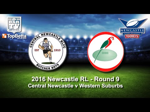 2016 Newcastle RL Round 9 Delayed Broadcast - Central Newcastle v Western Suburbs