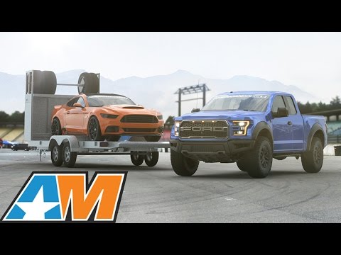 Win This 2017 Raptor, 850+ HP Mustang & Trailer - AmericanMuscle.com