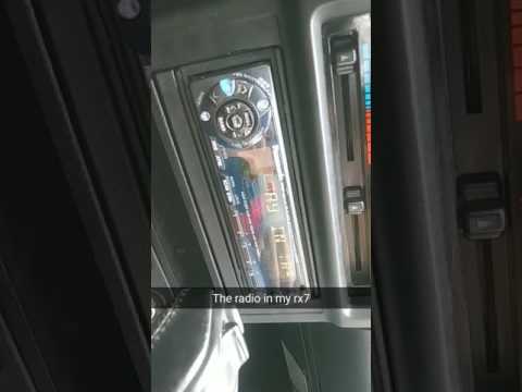 Thumbnail for The radio in the rx7 by rx7