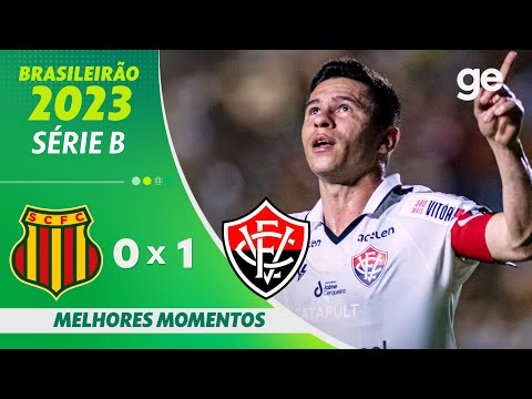 Gols e lances de Sampaio Corrêa x Vitória