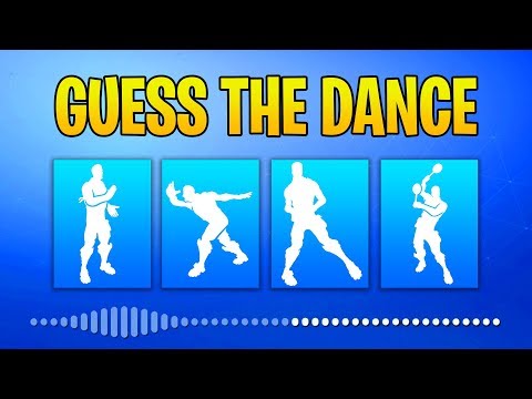 Guess The Fortnite Dance Name By The Sound - Music #3 - Fortnite challenge