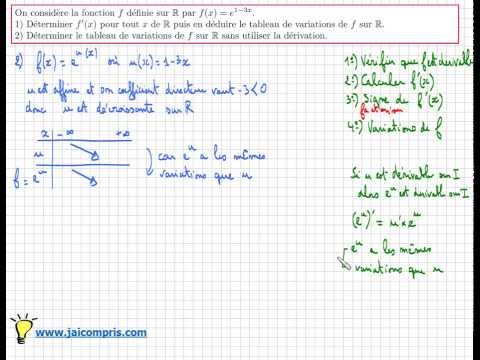 comment trouver le c dans une fonction exponentielle