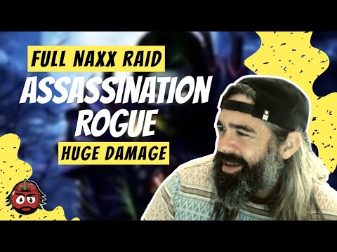 WOTLK Classic A Full Naxx Raid on my Assassination Rogue - Pure GAMEPLAY