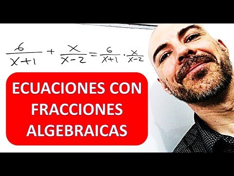 ECUACIONES CON FRACCIONES ALGEBRAICAS. EJERCICIOS RESUELTOS