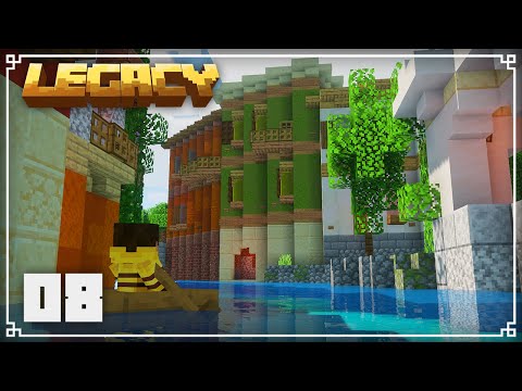 Legacy SMP | Building Venice-like Canals! |  Minecraft 1.15 Survival Multiplayer