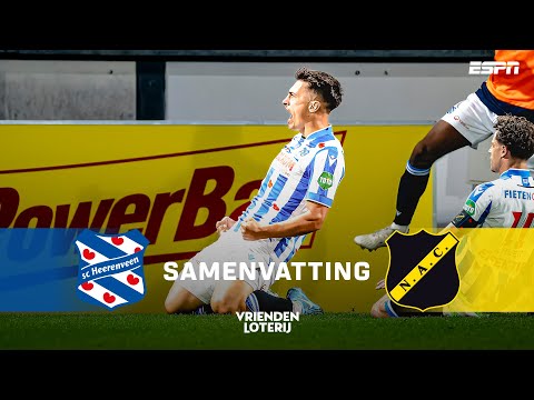 🚀 SC HEERENVEEN is op STOOM in de TWEEDE HELFT! 💨 | Samenvatting sc Heerenveen - NAC Breda