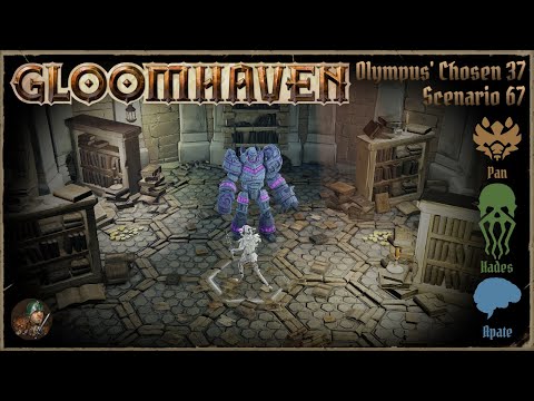 Gloomhaven -- S02E37 Scenario 67 Arcane Library -- Hug-a-Trap Day