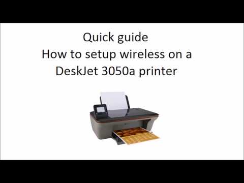 Thumbnail for Quick Guide: How to Setup Wireless on a HP DeskJet 3050a Printer