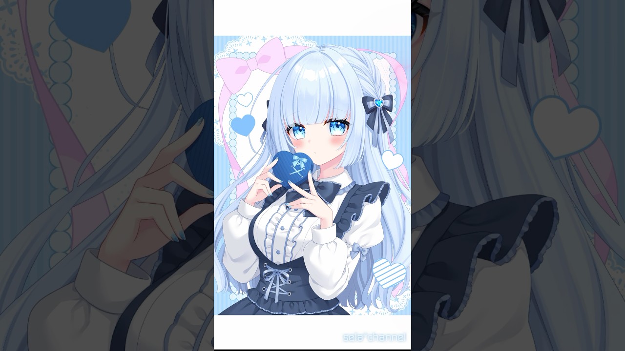 💙Happy Valentine💙 #イラストメイキング