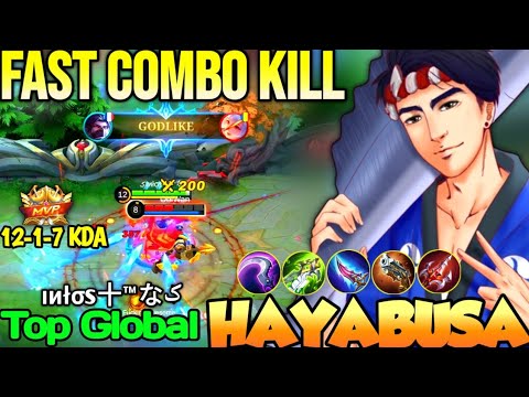 HAYABUSA BEST BUILD IN 2022 | TOP GLOBAL HAYABUSA کıиłσs十™な - MOBILE LEGENDS