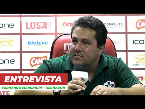Entrevista do Técnico Fernando Marchiori - PORTUGUESA 2 x 0 MONTE AZUL - 16/02/2020 || LUSA TV
