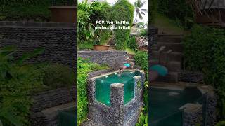 Would you stay here? #travel #bali