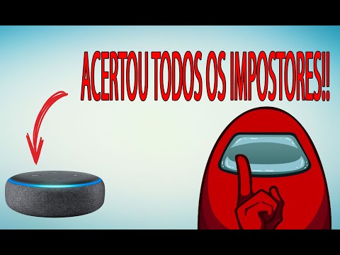 A MINHA ALEXA ACERTOU 100% TODOS OS IMPOSTORES!! (AMONG US)